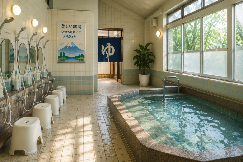 初めての銭湯体験。持ち物リストと注意点 4章:注意点